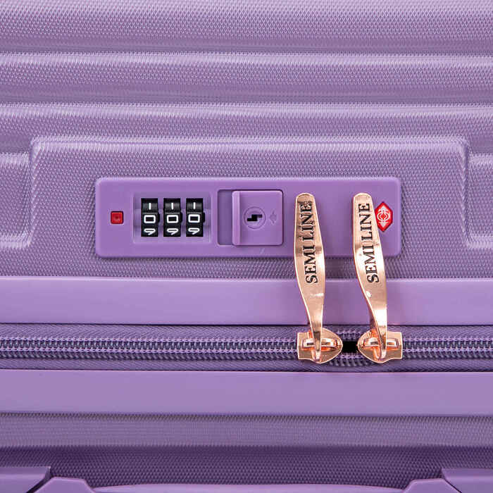 Валіза Semi Line 28' (L) Purple (T5916-4)