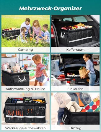 Органайзер для багажника автомобіля Сумка для багажника автомобіля Автомобільна коробка Автомобільна коробка Складана коробка Сумк