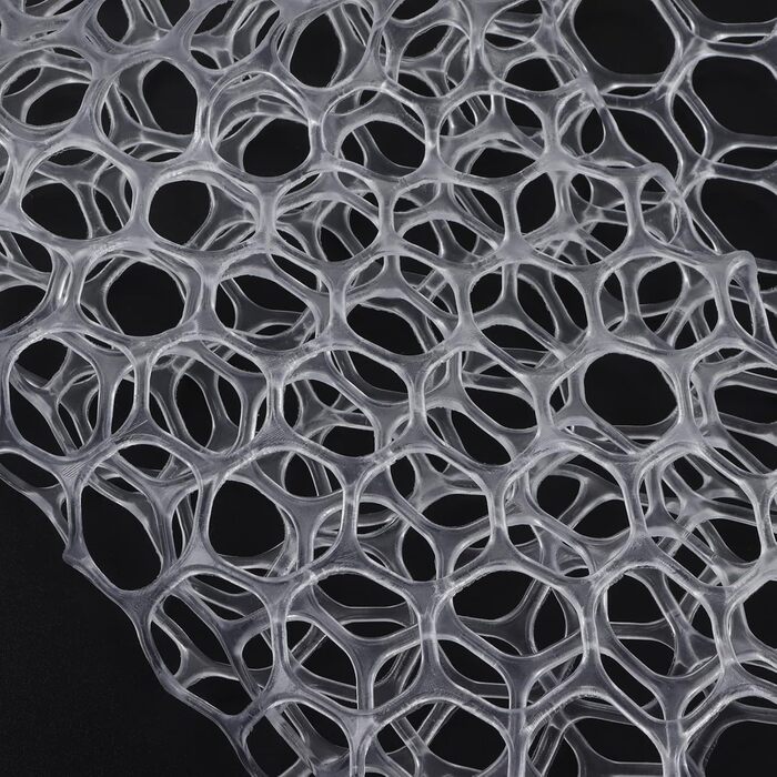 Рибальська сітка, запасна рибальська сітка 44 x 47 см, вбудована, м&39яка, гнучка, складна, без ручки, білий гумовий підсак для прісноводної та морської риболовлі