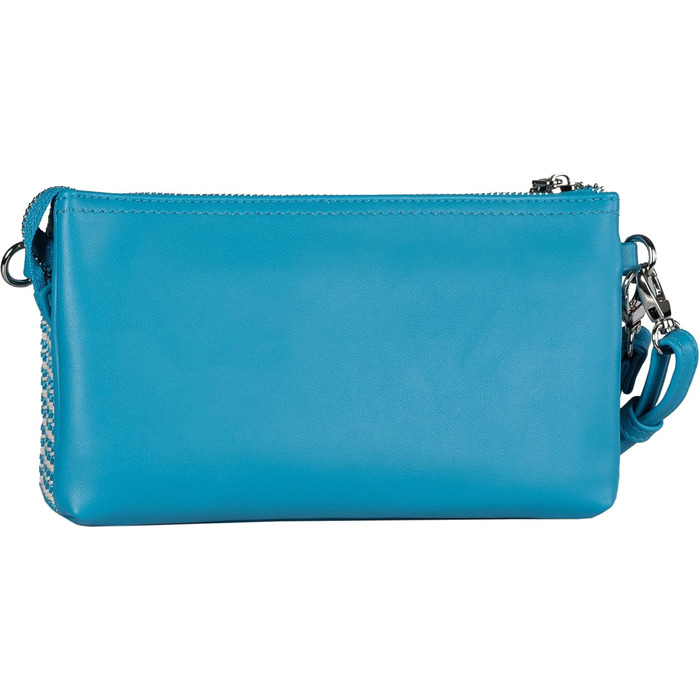 Блакитний клатч для жінок, 004583