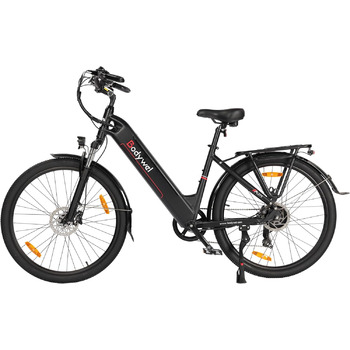 Електричний велосипед 27.5 дюймів E Bike, 250W/36V, 15.6Ah, запас ходу 70-100 км, з Bluetooth APP, гідравлічні дискові гальма 