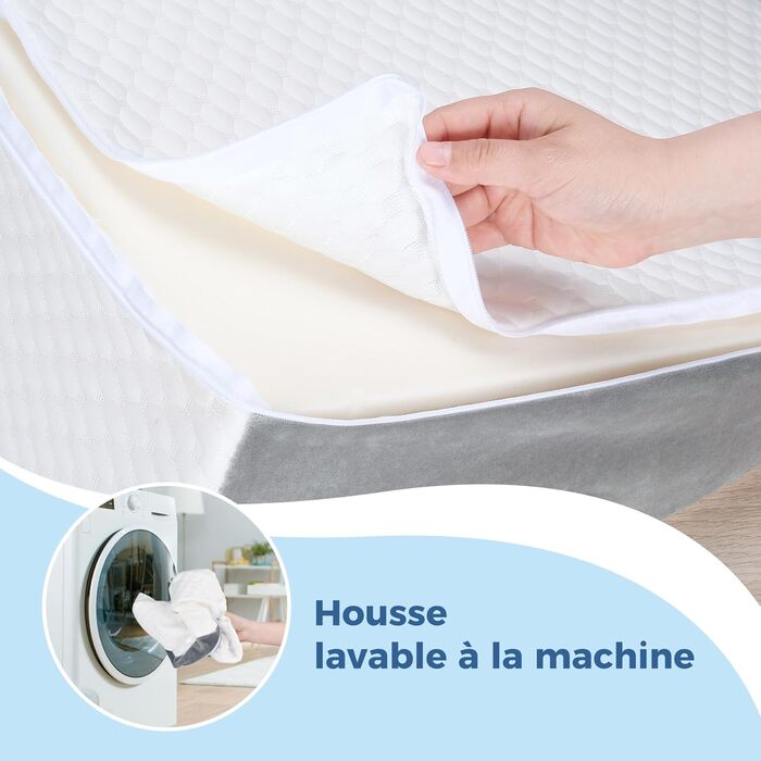 Клиноподібна подушка для ліжка, трикутна подушка, ергономічна, виготовлена з піни з ефектом пам&39яті, від апное сну, кутова подушка, хропіння, вдихання кислоти (біла)