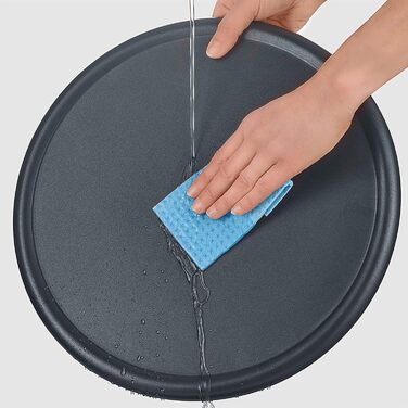 Млинниця для солодких млинців і солоних галет, Млинниця зі знімною пластиною для гриля XXL (38 см), приблизно 1 500 Вт, нержавіюча сталь матова/чорна, CM 2199 1,500 Вт