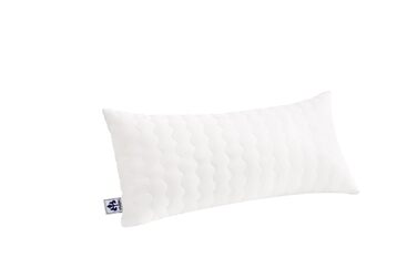 Подушка Irisette Vitamed - Зроблено в Німеччині - Подушка зі знімним чохлом з чистої бавовни, 40 x 80 см, сертифікована Oeko-Tex 40 x 80 см - комплект з 1 предмета