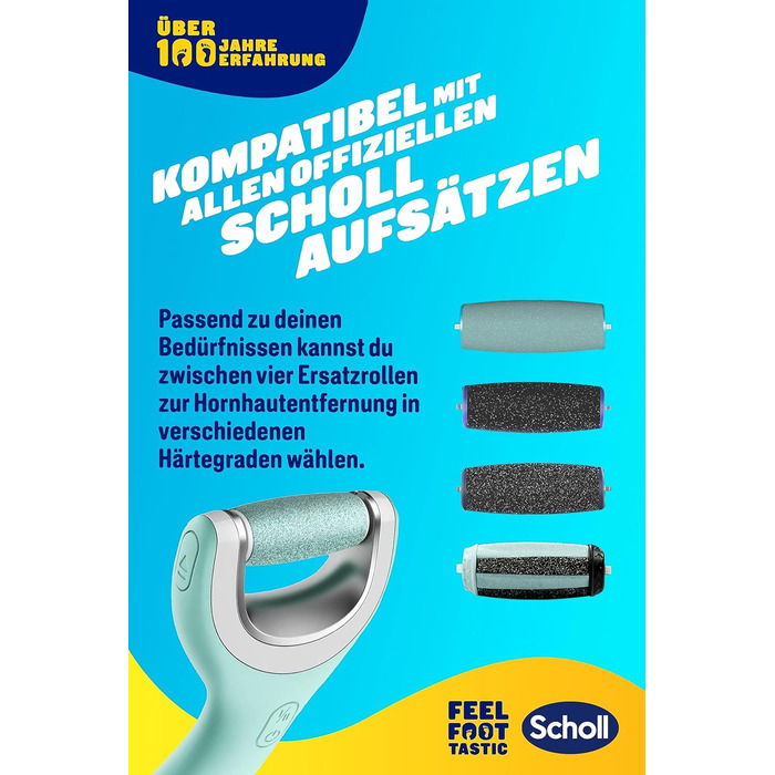 Електричний засіб для видалення мозолів Scholl Velvet Smooth Pro - Для видалення мозолів на вологих і сухих ногах - Перезаряджається - 1 пристрій зарядна станція