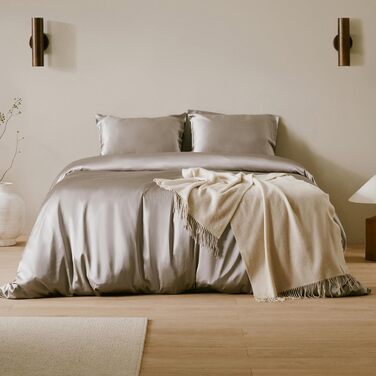 Комплект постільної білизни LilySilk 3 шт. підковдра 200 х 200 см і 2 наволочки 80 х 80 см, 19 momme, шовковий комплект постільної