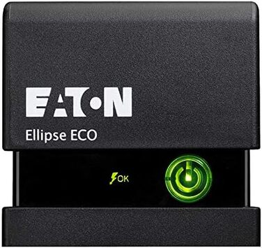 Джерело безперебійного живлення (ДБЖ) Eaton Ellipse ECO 1600 USB FR 1600 ВА 1000 Вт 8 виходів змінного струму - джерела безперебійного живлення (УТП) (1600 ВА, 1000 Вт, 161 В, 284 В, 50/60 Гц, 220 В)