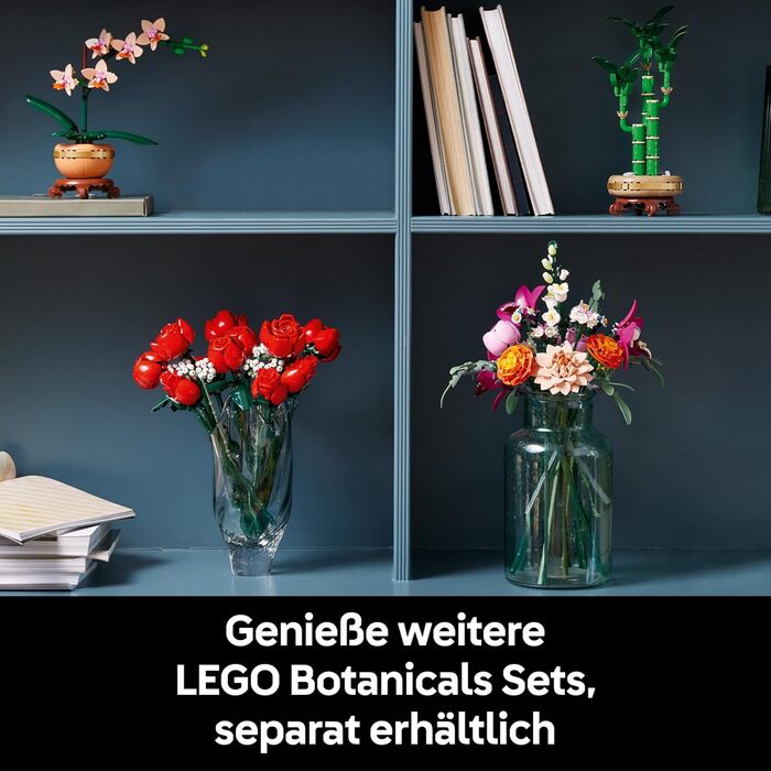 Конструктор LEGO Botanicals Гарний рожевий букет, 749 деталей