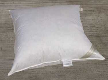 Подушка Betten Hofmann Extreme Volume з пуху та пера, дуже жорстка, 80x80 см, наповнювач 2000 г, міцна, підтримує, стабільна, 100 натуральна