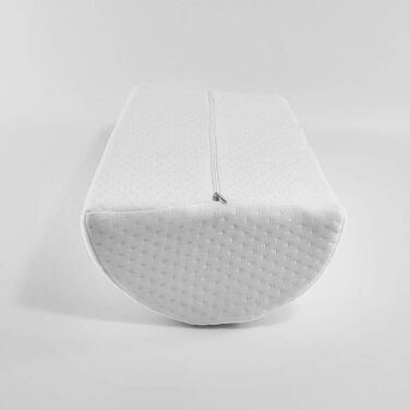 Напівкругла подушка для ніг ZoneYan, ергономічна подушка для ніг з губкою, подушка для ніг на столі, подушка для підтримки ніг, для колін, ніг, стегон, спини, полегшення болю в стопах, для подорожей додому та офісу