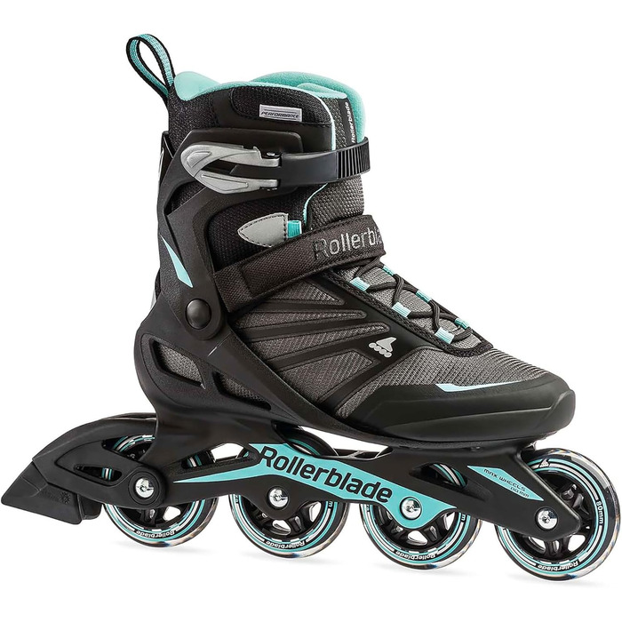 Роликові ковзани Rollerblade Woman Zetrablade W 3 EU 41 (UK 7.5 / US 9.5) BLACK / LIGHT BLUE