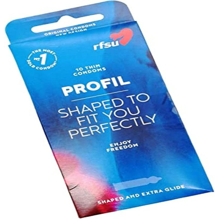 Презервативи RFSU PROFILE 10 шт. , 1 упаковка (1 x 10 шт. )
