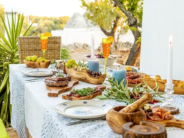 Набір розчинів і пестликів SOLTAKO з оливкового дерева - Ступка - Дерев'яна ступка - Екологічна трава, Розчин для спецій Ø Діаметр