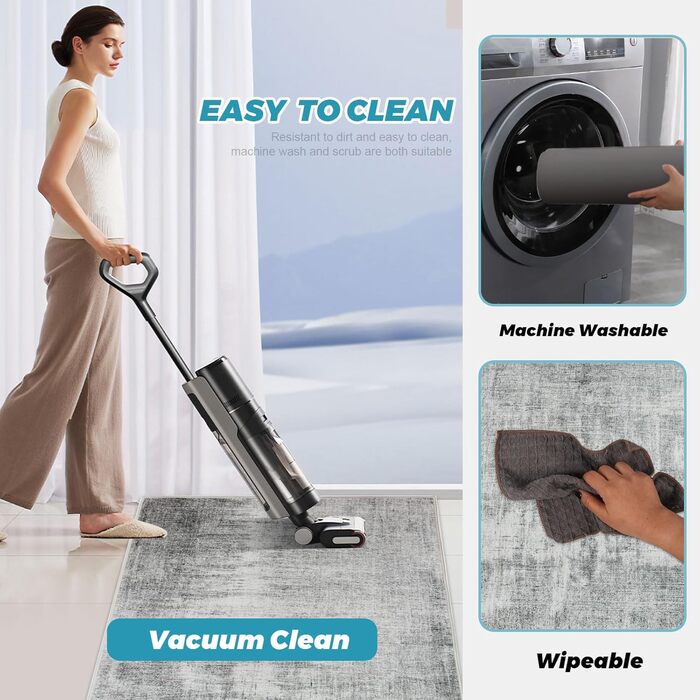 Захисний килимок для офісних стільців, 120x150 см, килимок для офісного стільця, захисний килимок для твердої підлоги, нековзний килимок для офісного стільця, килимок для твердої підлоги, ламінат та плитка, 120 x 150 см, сіра текстура