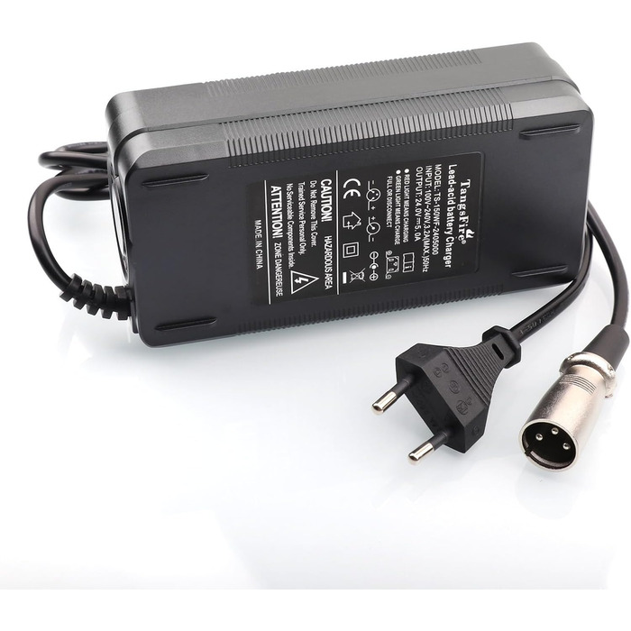 Зарядний пристрій для акумуляторів 24V 5A, самокатів, електросамокатів, велосипедів, електровелосипедів з можливістю перезарядки