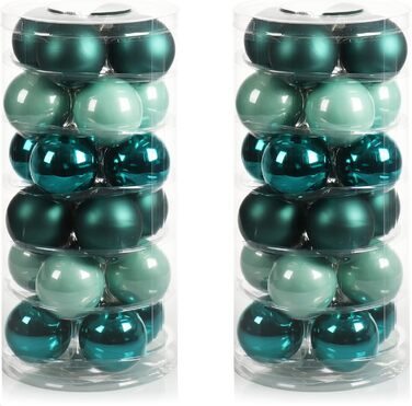 Різдвяні кульки набір з 48 шт com-four