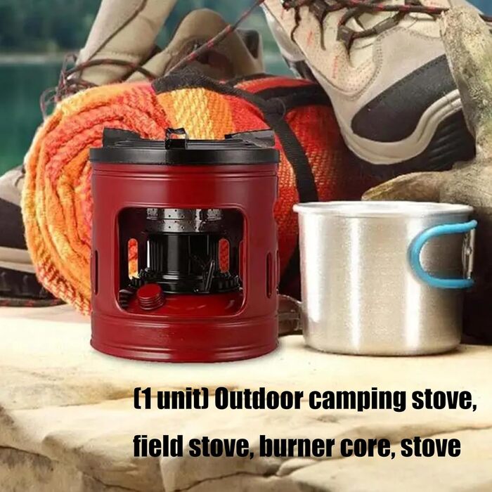Швидкозапалююча вулична плита, багатоцільова плита, міцний метал для кемпінгу, походів, експедицій, приготування їжі на свіжому повітрі