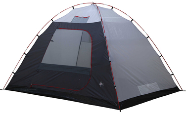 Намет High Peak Tessin 4 Dark Grey/Red (10222)