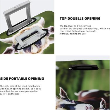 Чохол для валізи Ziegen, міцний захист, підходить для багажу розміром 45.7-81.3 см, малий, Чорний