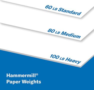 Папір для молотка, цифрова обкладинка з кольоровою копією, 100 фунтів, 8,5 x 11, лист, 100 яскравих, 250 аркушів / (120024R), зроблено в США компанією Hammermill 1 пакет 250 аркушів (8,5 x 11)