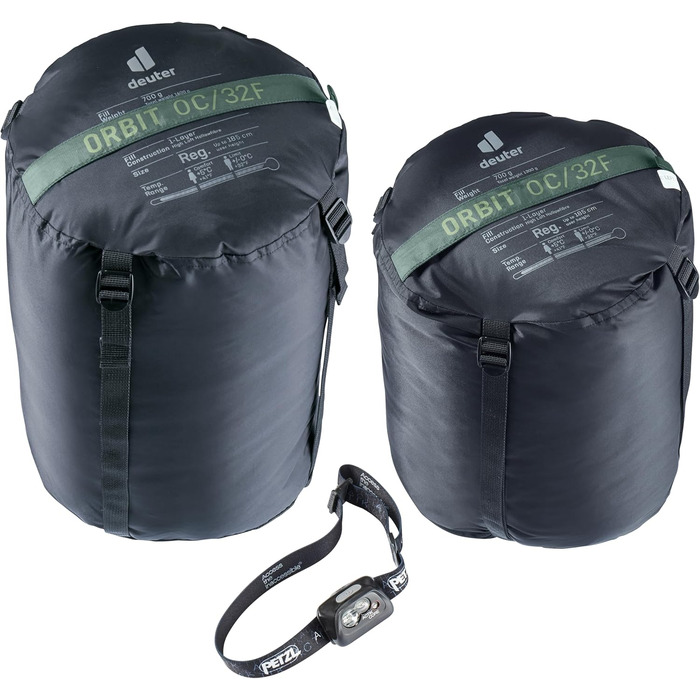 Синтетичний спальний мішок Deuter Orbit 0C/32F