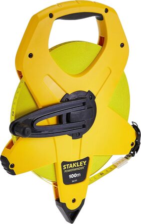 Рулетка Stanley рамкова Power Winder зі скловолокна (довжина 100 м, ширина 13 мм, ергономічна, клас точності III) 2-34-777 100 м х 13 мм