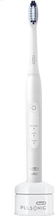 Електрична зубна щітка Braun Oral-B 4210201233879 Pulsonic Slim One 2000 Sonic для білих зубів за 2 тижні, 1 щітка, біла Basic Edition