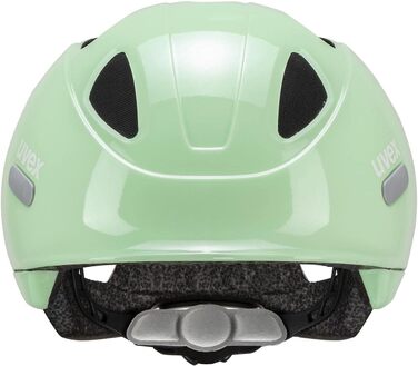 Легкий велосипедний шолом для дітей - індивідуальне регулювання розміру - висувний зі світлодіодним підсвічуванням 45-50 см м'ятно