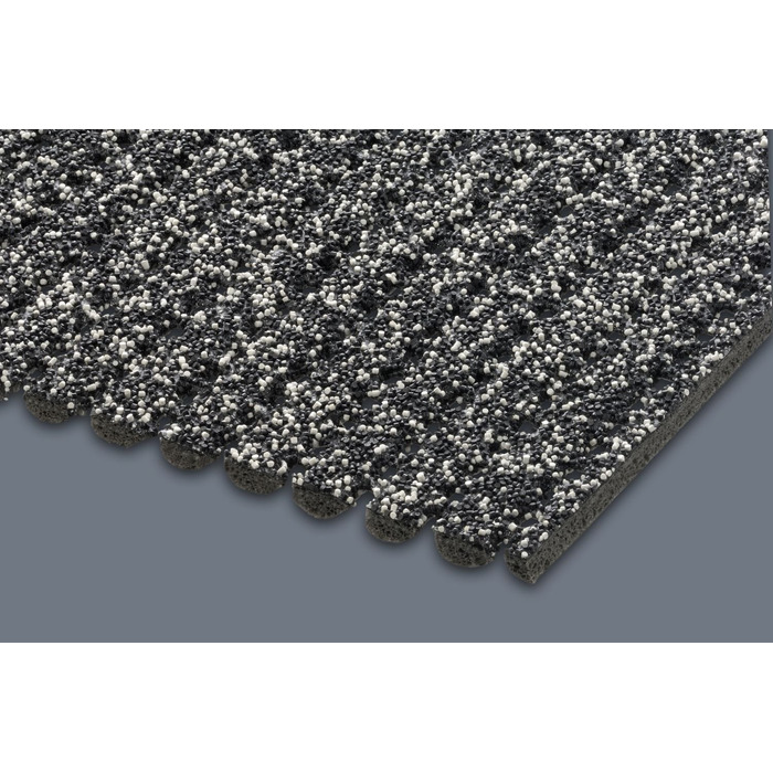 Килимок для сходів AKO, нековзкий, 30 x 73 см, R13 - Зроблено в Німеччині, сіль та перець