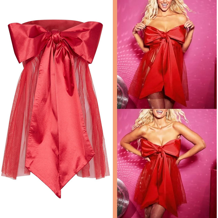 Жіночий сексуальний бебі-долл Avidlove, червоний, прозорий, M–XL