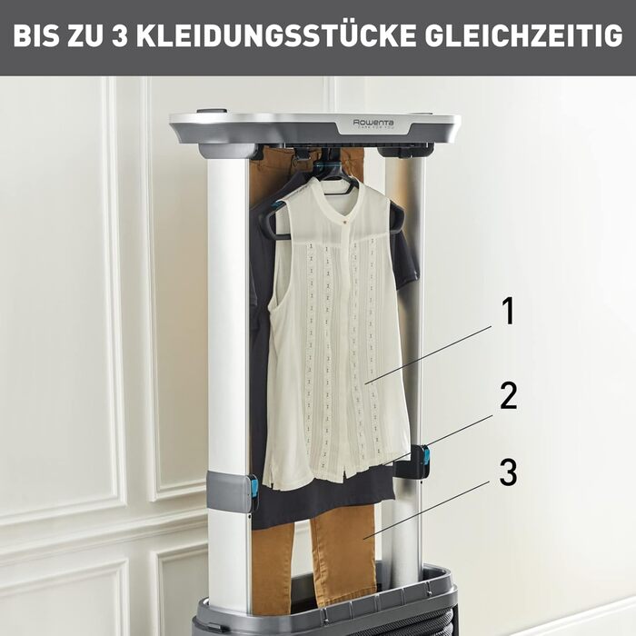 Повністю автоматичний паровий випрямляч розгладження та дезінфекція до 99,99 потужна пара дбайливе сушіння зменшує неприємні запах