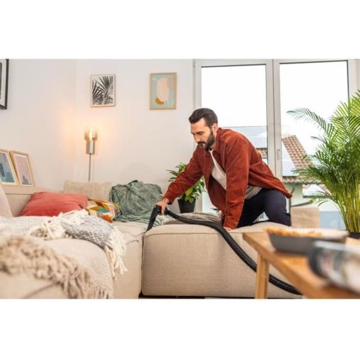 Миючий пилосос Krcher SE 5, багатофункціональний продукт 3-в-1, для килимових покриттів і твердих підлог, зручна система з 2 бакам