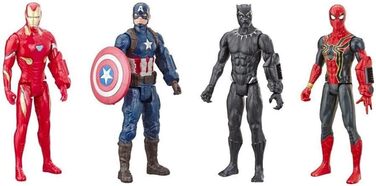 Залізна людина, Месники Marvel Ендшпіль Титан Герой серії Action Figure 4pack