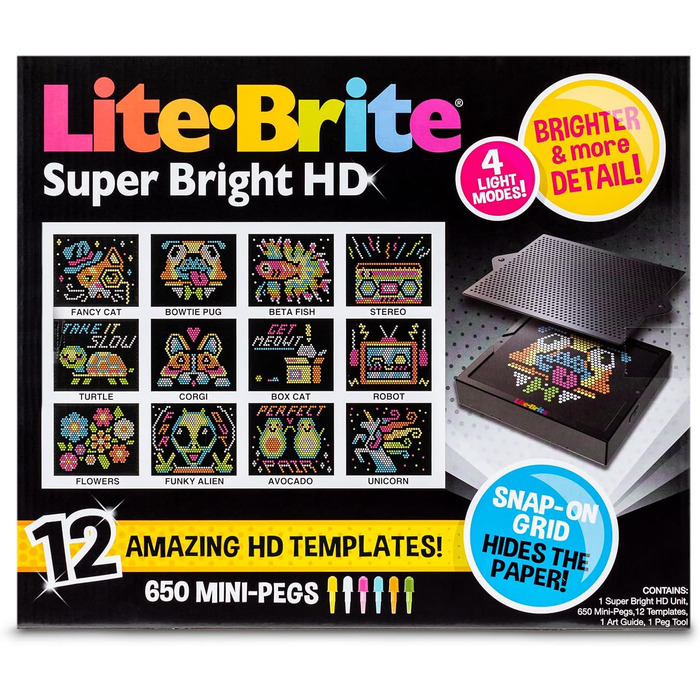 Lite-Brite Super Brite HD, Lite-Brite Super Brite HD