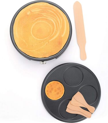 Сковорода для млинців Senya SYCK-CV026, електрична, 2 змінні литі алюмінієві пластини, Crepe Time, 1500 Вт, 1500 Вт, Чорний