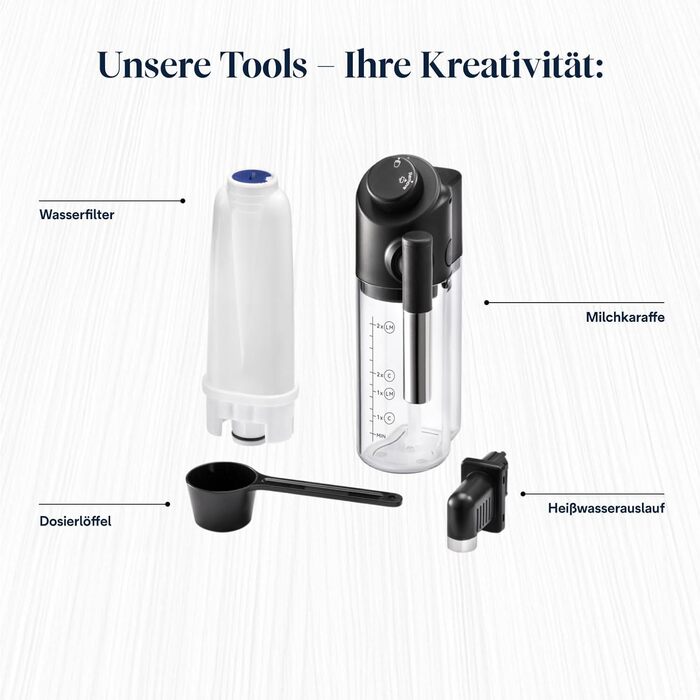 Кавомашина De'Longhi Magnifica Start 4 напої, чорна, система LatteCrema та кольорова сенсорна панель керування