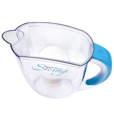 Фільтр для води AcalaQuell Swing світло-блакитний Фільтр для води з активованим вугіллям Найвища продуктивність фільтра - багатошаровий Без BPA та BPB ReNaWa - Технологія Створює смачну, корисну воду