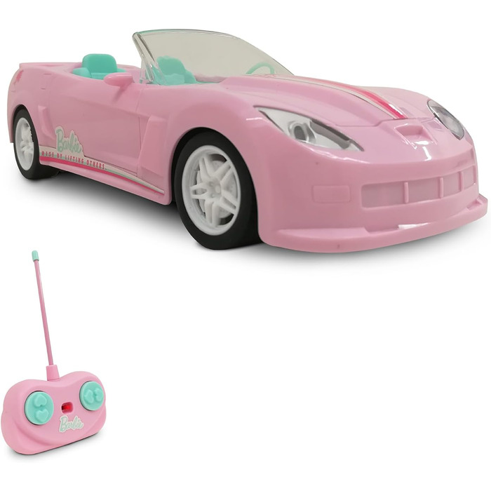 Машинка на дистанційному управлінні Barbie Mini CAR - Масштаб 124-2.4 ГГц - 63758, рожевий