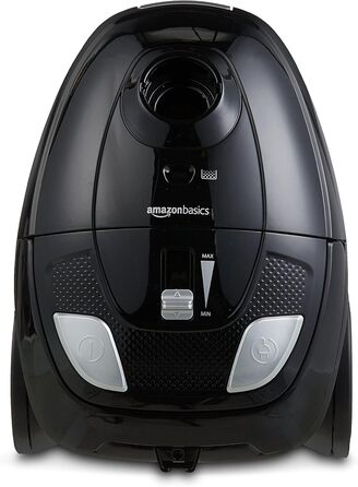 Пилосос із мішком Storeo Basics VCB35B15C-1J7W-70, потужний, компактний та легкий, для твердих поверхонь і килимів, HEPA-фільтр, 700 Вт, 1.5 л, EU, чорний