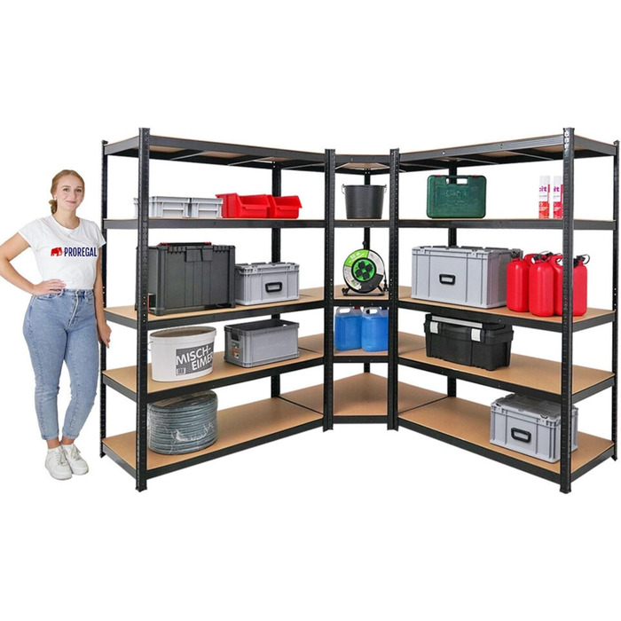 Мегапропозиція Екрегал Рагнар 180x90x60см Телець 2 шт. 180x120x60см Чорний Вага нетто 175кг, Крісло для зберігання, Крісло для зберігання, Крісло для зберігання, Складське 180x90x60см 2 шт. 180x120x60см Чорний