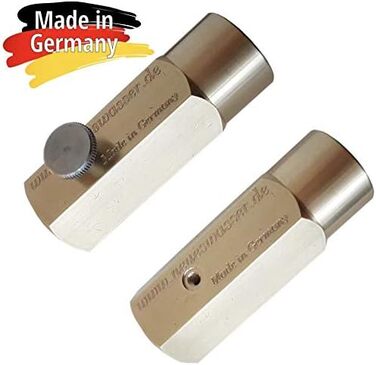 Адаптер для перекачування газу CO2 з великих балонів CO2 в балони вагою 425 г, підходить для балонів Grohe Blue Home, Sodastream CO2. Заощаджуйте до 500 на рік Зроблено в Німеччині