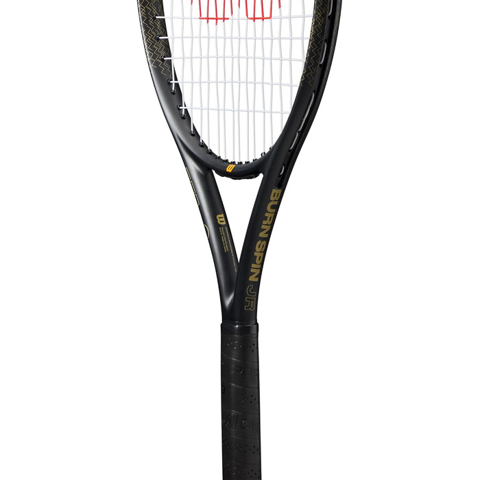 Тенісна ракетка Wilson Burn Spin Jr 26, чорний/помаранчевий