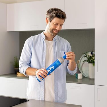 Універсальний циліндр CO 425 г вуглекислого газу для 60 літрів свіжої газованої води підходить для виробників газованої води, Sodastream, Arke тощо.