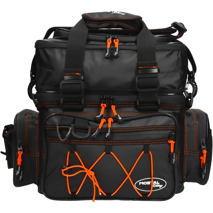 Рибальська сумка Taipan 715, водонепроникна рибальська сумка з 4 коробками