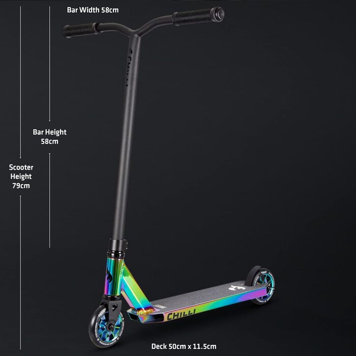 Преміальний трюковий самокат для початківців та середніх райдерів Chrome