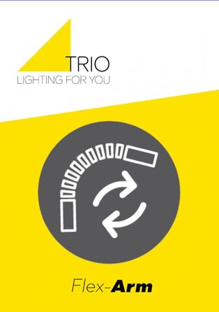Торшер Trio Leuchten Norris 445210132, матовий чорний метал, натуральне дерево, LED 11 Вт, з димером, серія Blacks