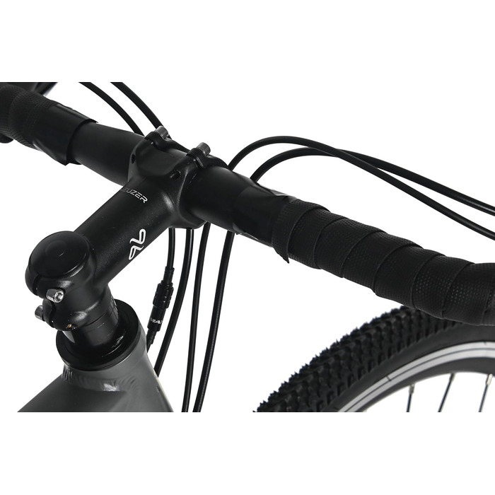 Гравільний велосипед WYLD 28 дюймів Turin Grey, 16 передач, розмір рами 56 см