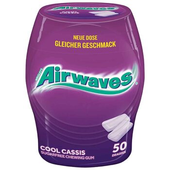 Банок Wrigley's Airwaves Cool Cassis 50s Original, 12