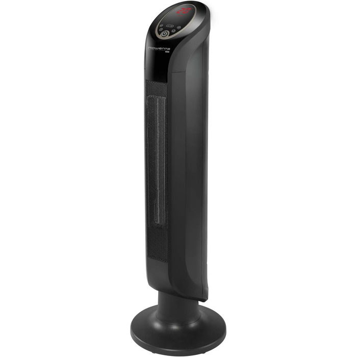 Вт Електричний обігрівач Енергозберігаючий Для використання в приміщенні, Чорний, 22,5 x 21,8 x 81,5 см, 1-в-1 обігрів, 9420 Intense Comfort Hot Ceramic Tower Heater Fan 2400