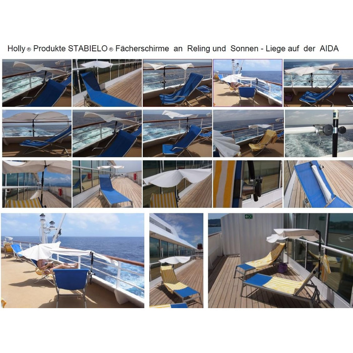 Складаний алюмінієвий кемпінговий стіл - STABIELO - Ширина 40 x 80 Довжина - 32/61 - з регульованими ніжками